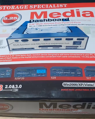 media dashboard