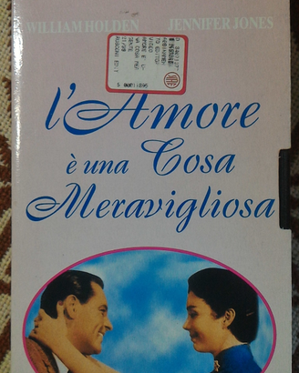 Cassetta VHS "L'Amore è una Cosa Meravigliosa"