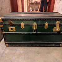 Baule forziere cassapanca antico