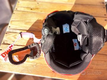 casko ski brico xs e occhiali