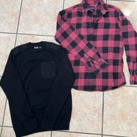 Camicia flanella e maglioncino