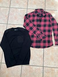 Camicia flanella e maglioncino