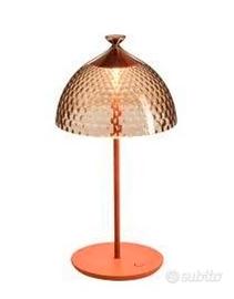 KARTELL PUMO LAMP ambra mattone by Fabio Novembre