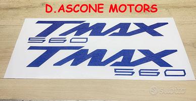 coppia adesivi scudo tmax 560 BLU