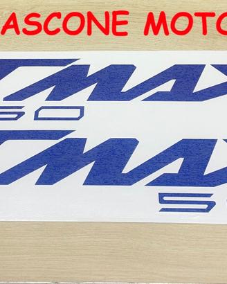 coppia adesivi scudo tmax 560 BLU