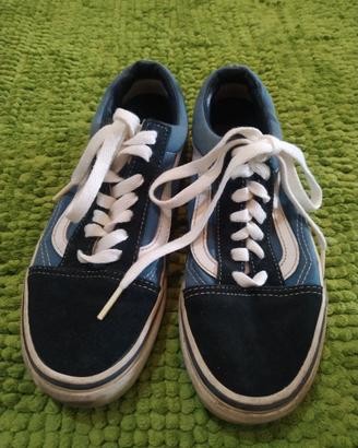 Vans Old Skool blu e nere n. 36  Classiche e ver