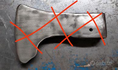 Testa accetta barbuta da buhurt