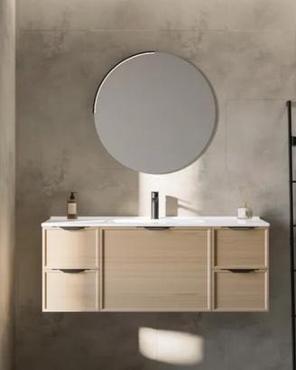 Mobile bagno sospeso con lavabo 120 cm