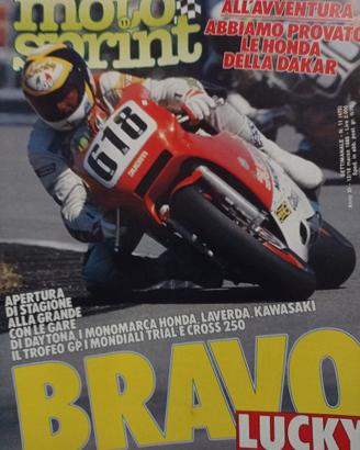 Rivista MOTOSPRINT numero 11 del 1986