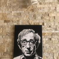 DIPINTO '' Woody Allen '' firmato e autenticato