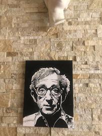 DIPINTO '' Woody Allen '' firmato e autenticato
