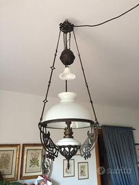 Lampadario originale. Primi '900 con saliscendi