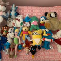 Lotto peluche – 23 pezzi