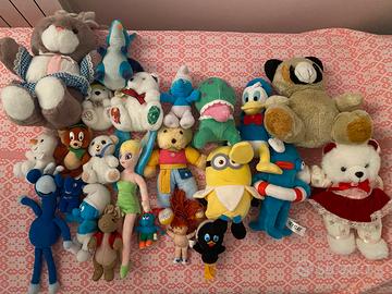 Lotto peluche – 23 pezzi