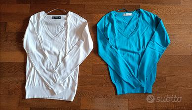 2 maglioncini di cotone donna Zara taglia S