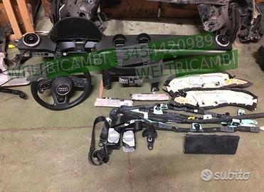 Plancia cruscotto e kit airbag audi a3 anno 2019
