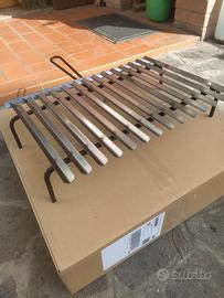 graticola in acciaio inox 