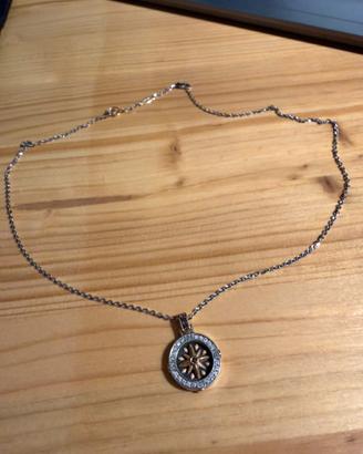 Collana Zancan con rosa dei venti