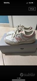 New balance bianche e rosa