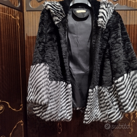 Giacca in ecopelliccia