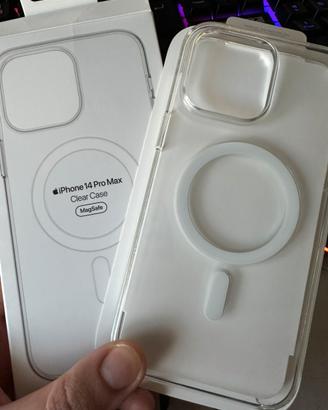 Cover trasperente apple per iphone 14 pro max