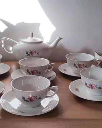 Servizio da tè vintage Fontebasso Treviso - 6 Pers
