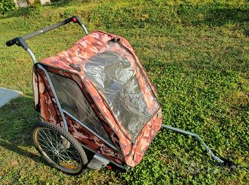 Rimorchio trasportino bici per bambini