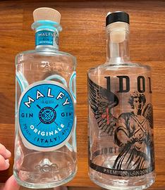 Bottiglie gin Vuote