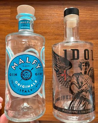 Bottiglie gin Vuote