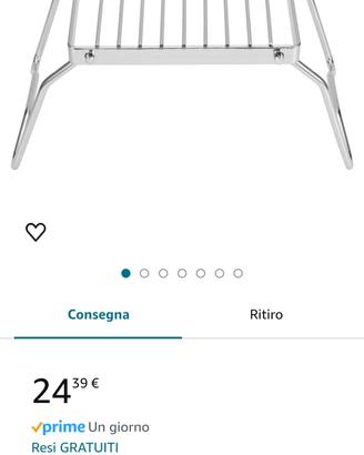 Mini griglia in acciaio inox