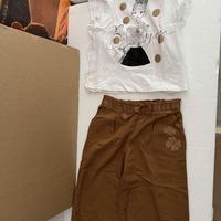 Completo My Chicco 7 anni 122cm bianco e oro