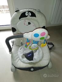 sdraietta a dondolo e vibrante Chicco