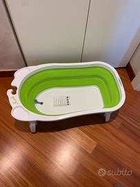 Vaschetta pieghevole bagnetto