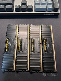 64 Gb ram 4x16 DDR4 Corsair vengeance