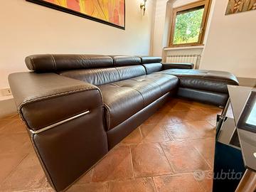 Divano in pelle Divani&Divani by Natuzzi