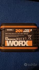 batteria 20V/2Ah utensili worx