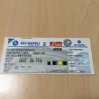 Biglietto Inter - Napoli 2011