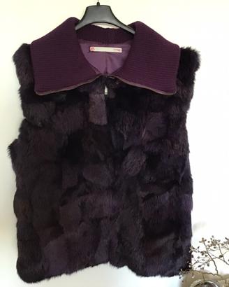 Pelliccia Gilet Pelo tg. L