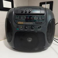 Radio lettore cassette portatile Seleco mod.SRS126