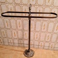 Arredo bagno in ottone, alabastro e vetro