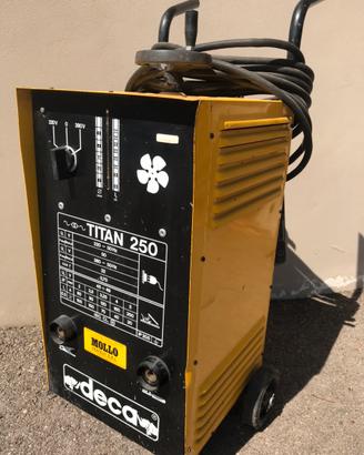Saldatrice Deca TITAN 250 trifase