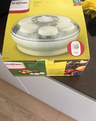Girmi JC70 Yogurtiera elettrica – 7 vasetti vetro