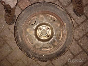 Cerchi ferro 14" e gomme