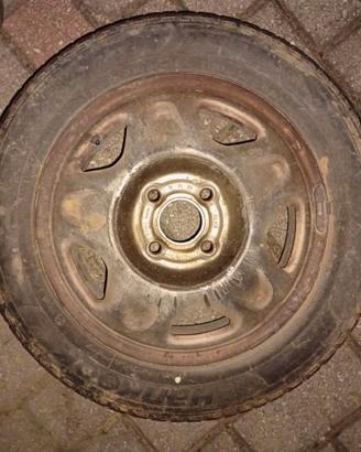 Cerchi ferro 14" e gomme