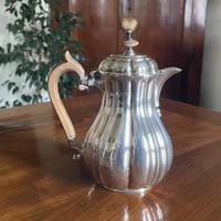 Caffettiera inglese argento 925/1000 Londra 1885