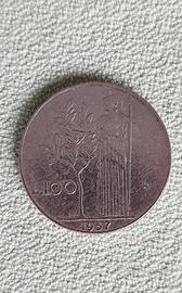 100 lire 1957