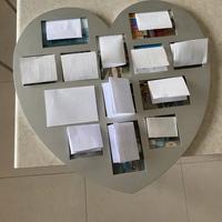 Cornice cuore 13 foto da muro