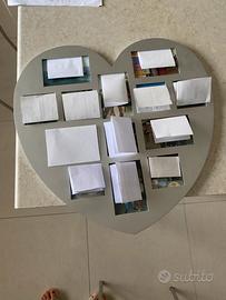 Cornice cuore 13 foto da muro