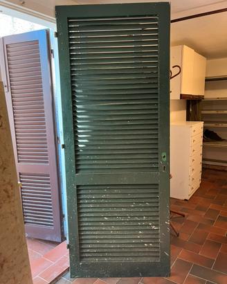 Porta/persiana in legno