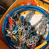 Catene da neve 13 14 pollici nuove